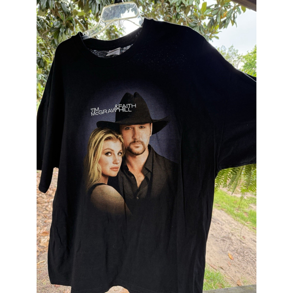 Vintage Y2K 2000 Tim Mcgraw Faith Hill Soul 2 Soul Concert Tour T-Shirt XXL - Picture 1 of 6